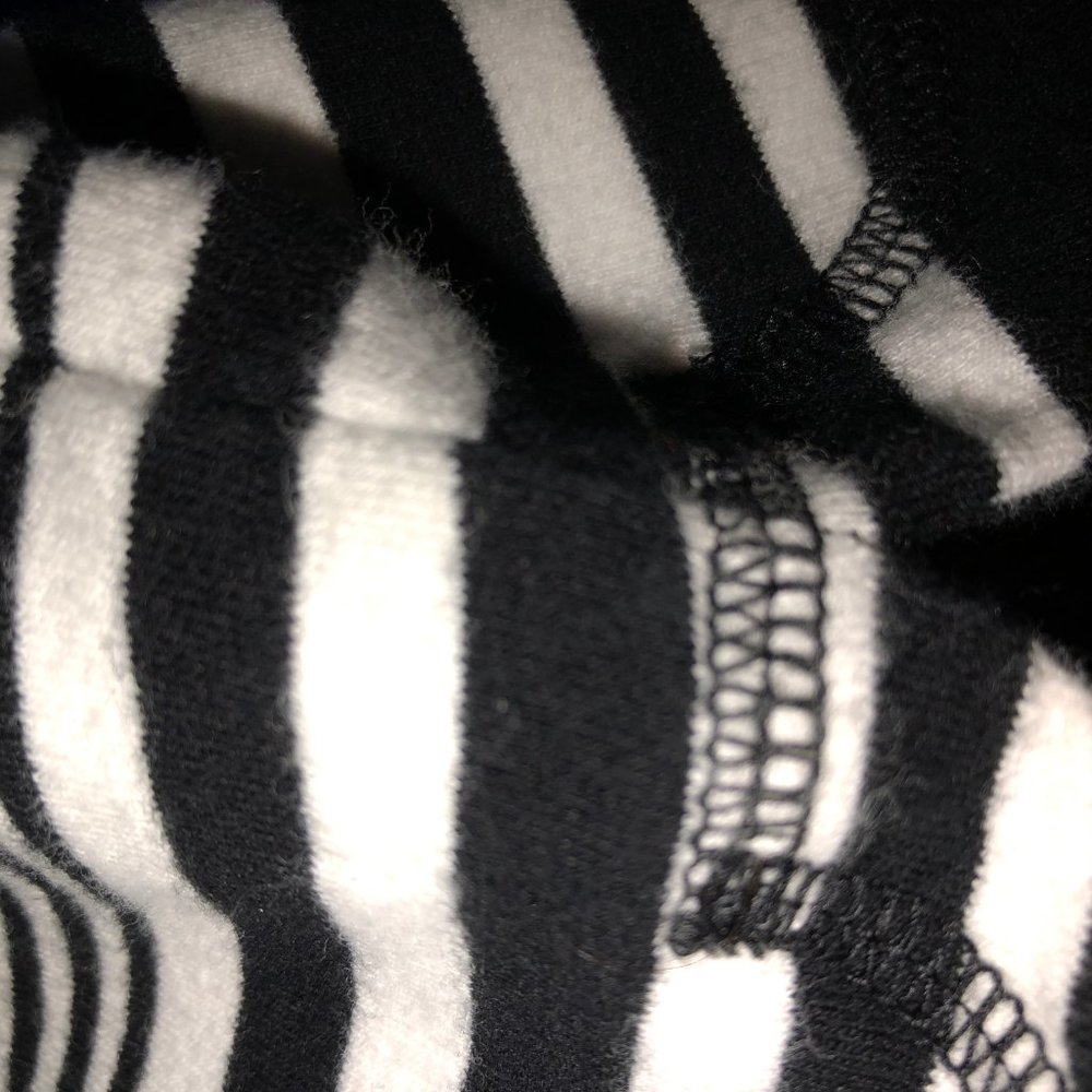 New T By Talbots Mixed Stripe Terry Pullover Smal… - image 6